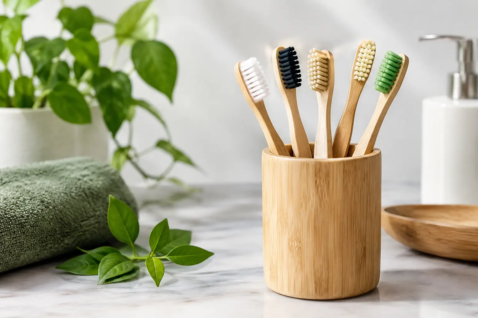 Choosing a Vegan Toothbrush Without Plastic